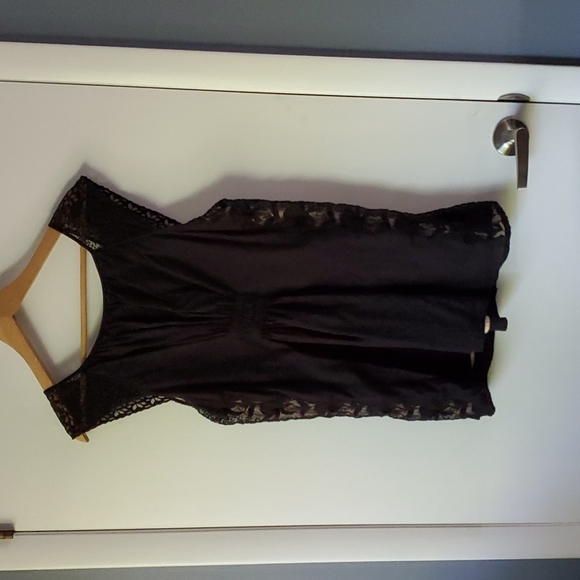 Anthropologie black tunic, size L - Picture 2 of 2